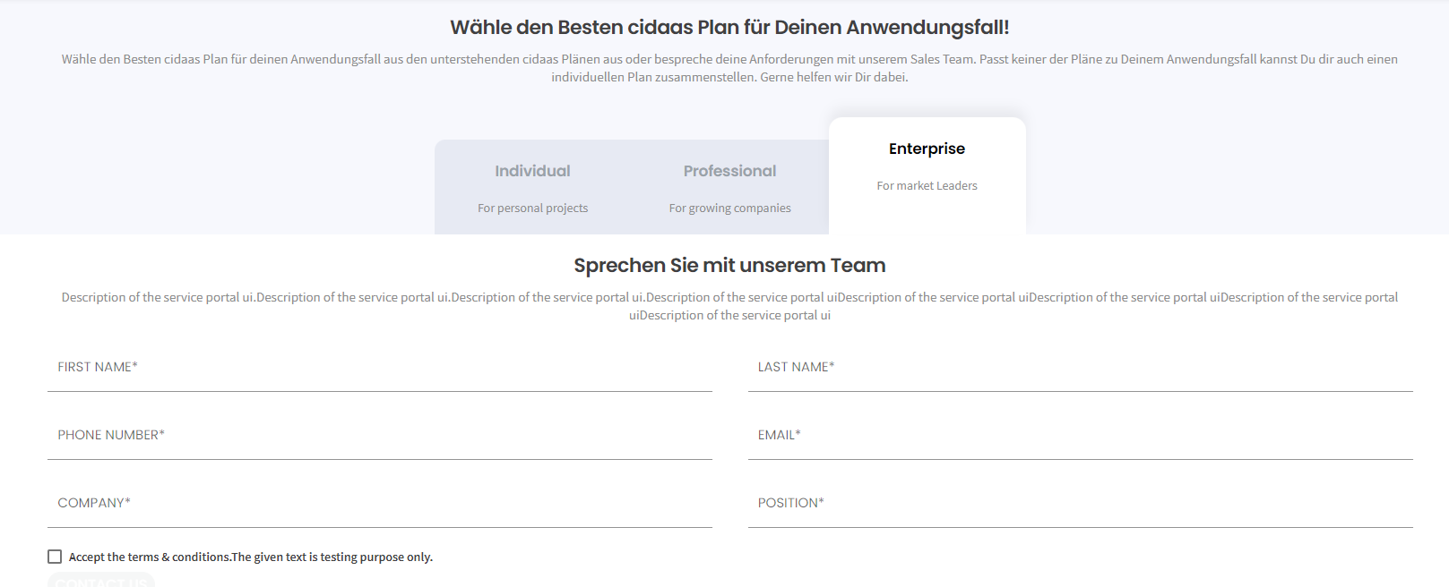service-plan-enterprise-solution