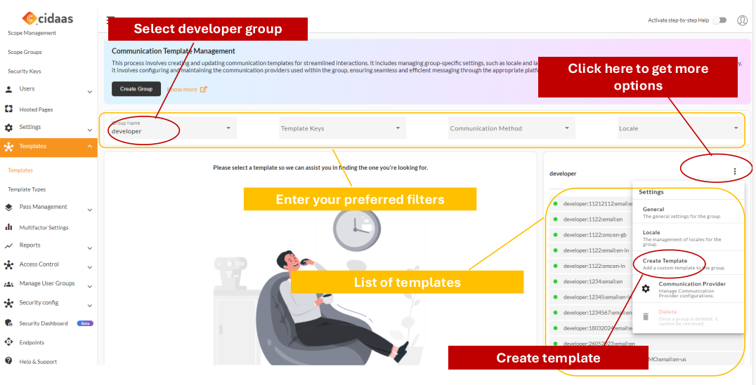 Communication Group Type