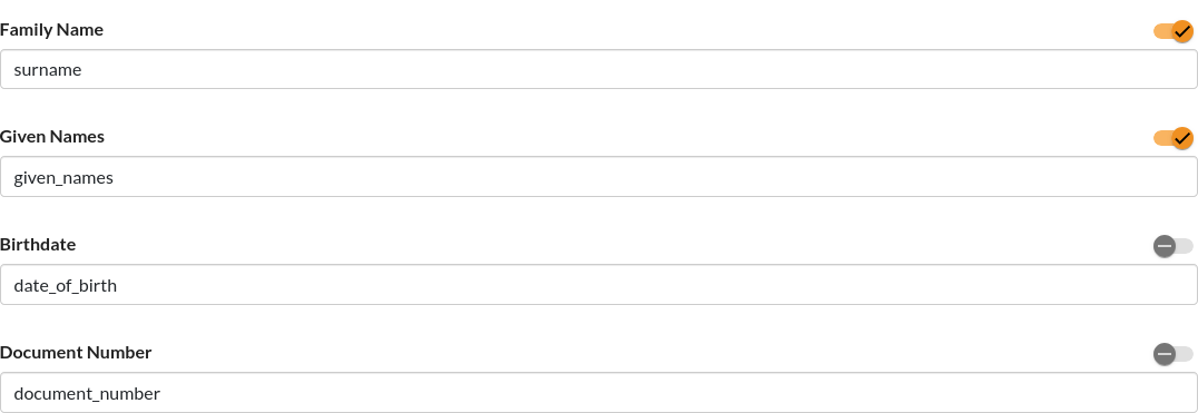 Document Data Matching Configuration