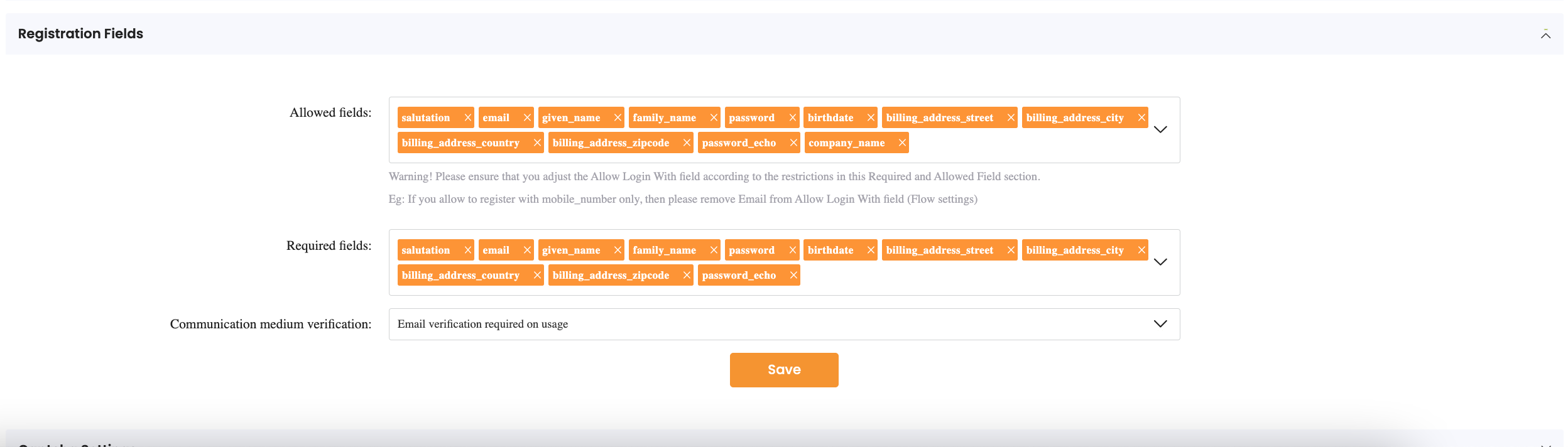 shopware-registration