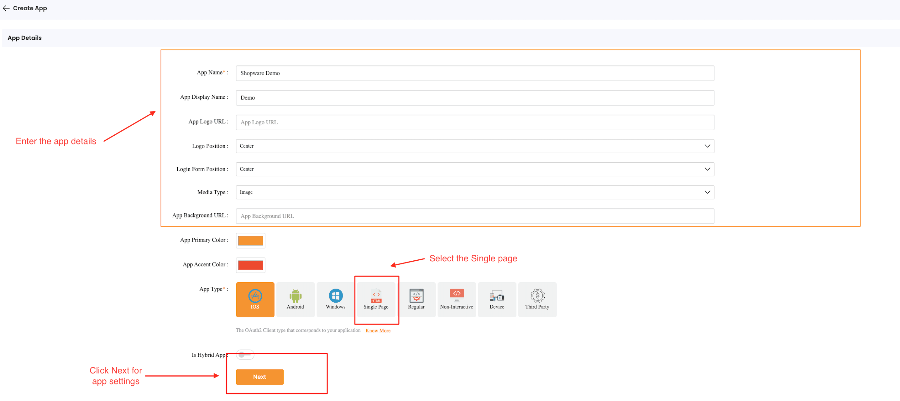 shopware-single-app