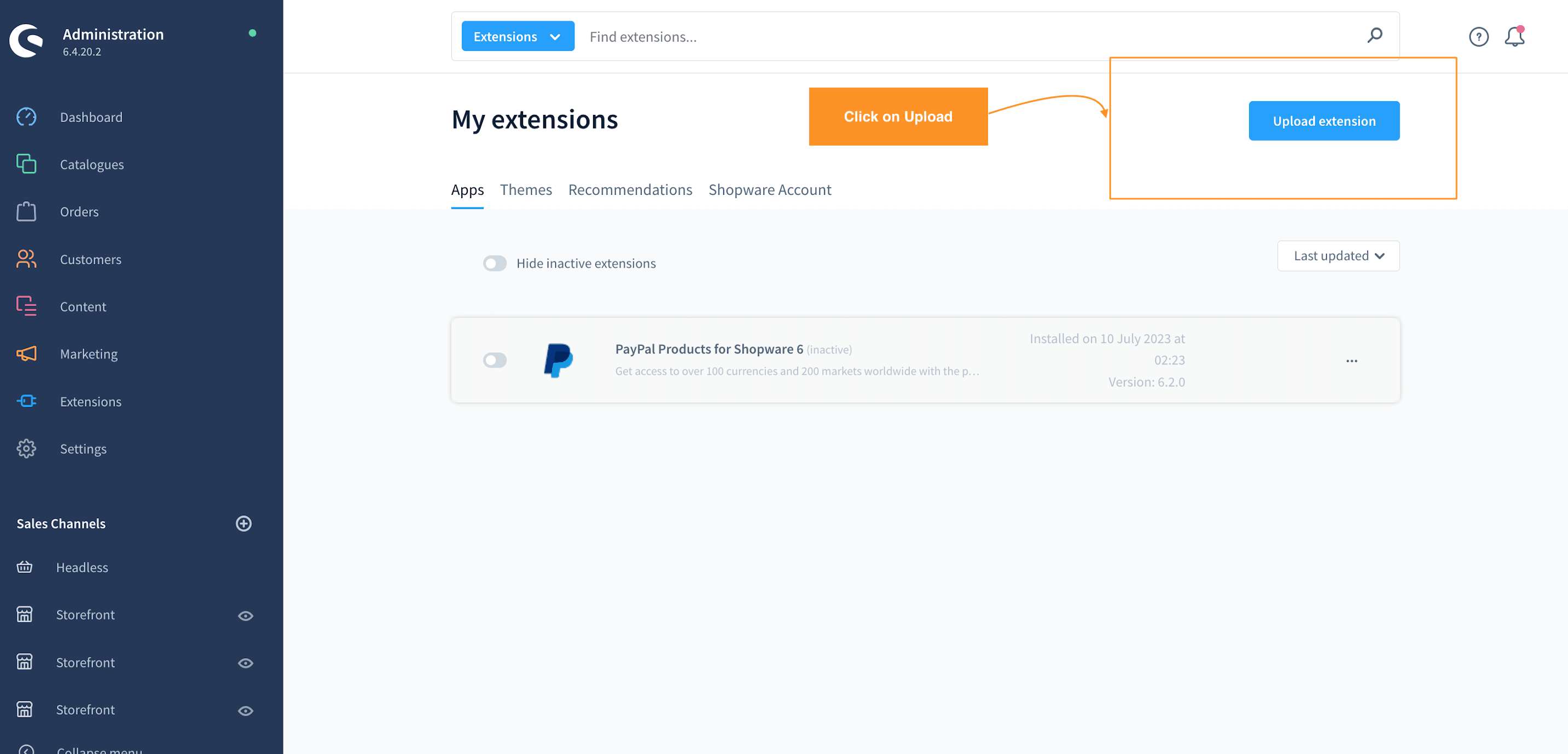 shopware-upload-ext