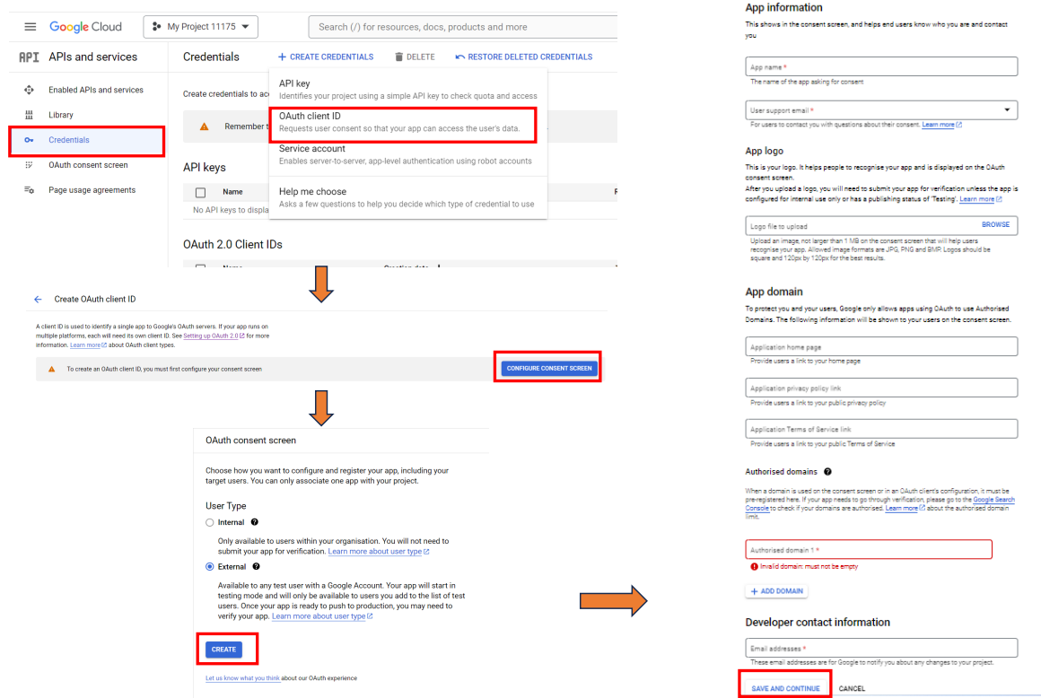 social-provider-google-app-configure