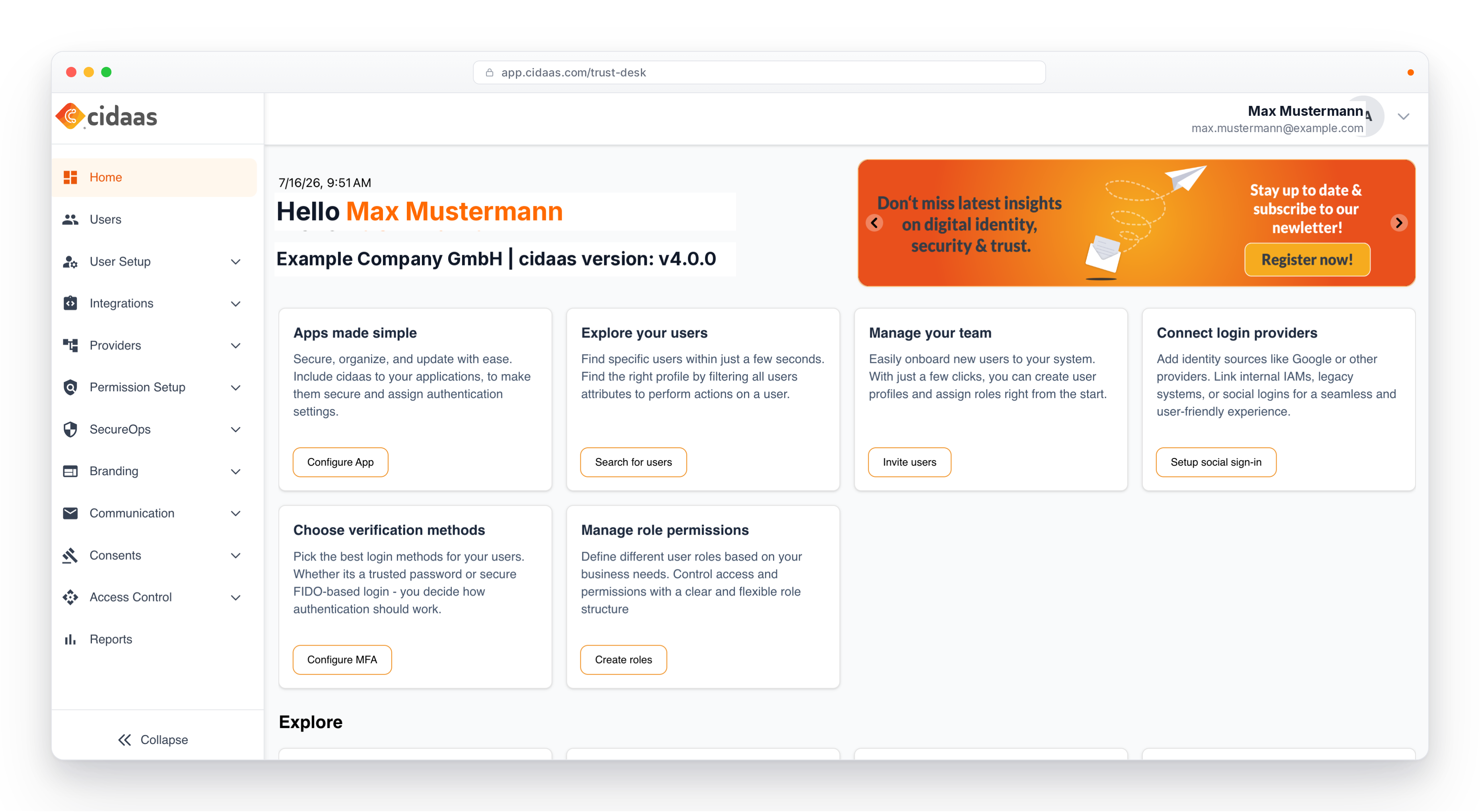 Trustdesk Home