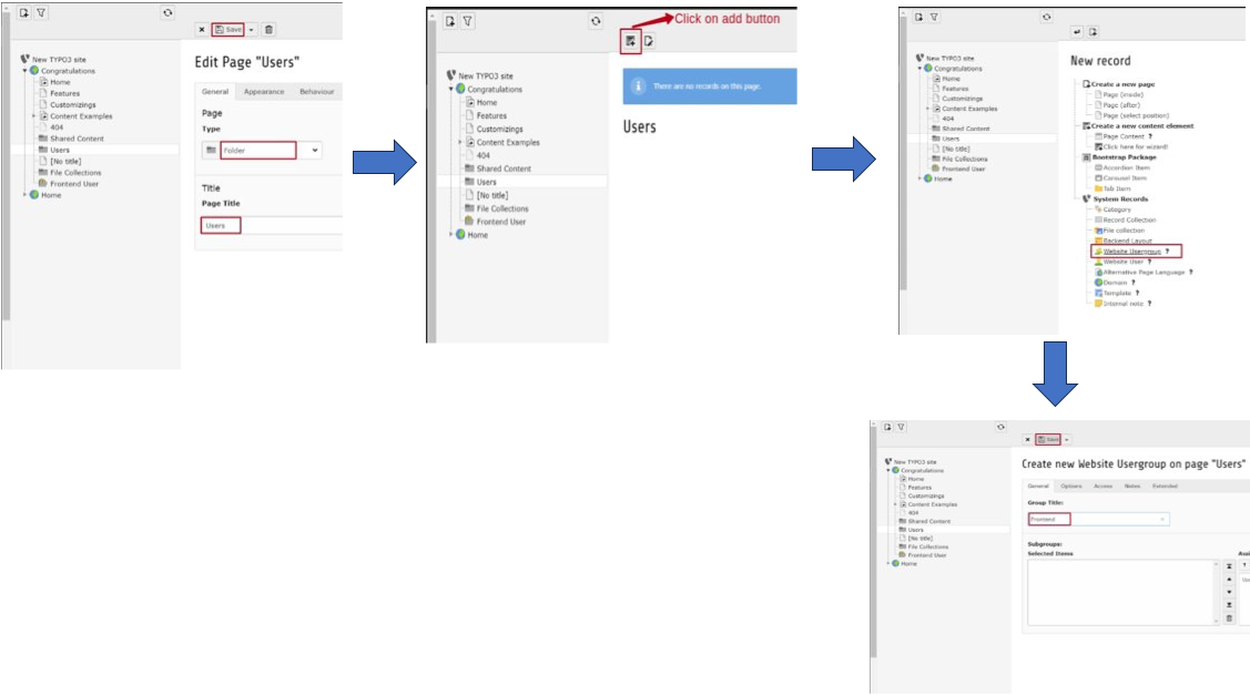 typo3-cidaas-user-page