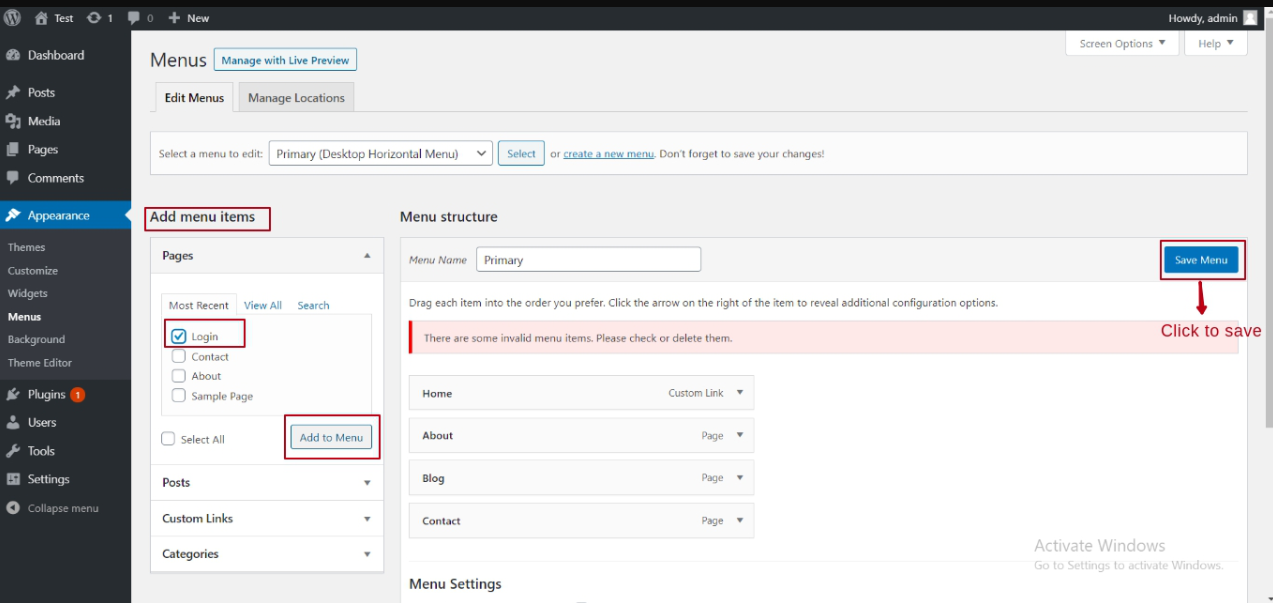 world-press-integrate-login-page